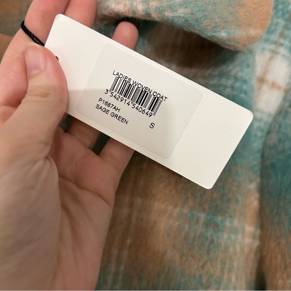 NWT Molly Bracken Button Front Plaid Jacket Shacket - Picture 5 of 8